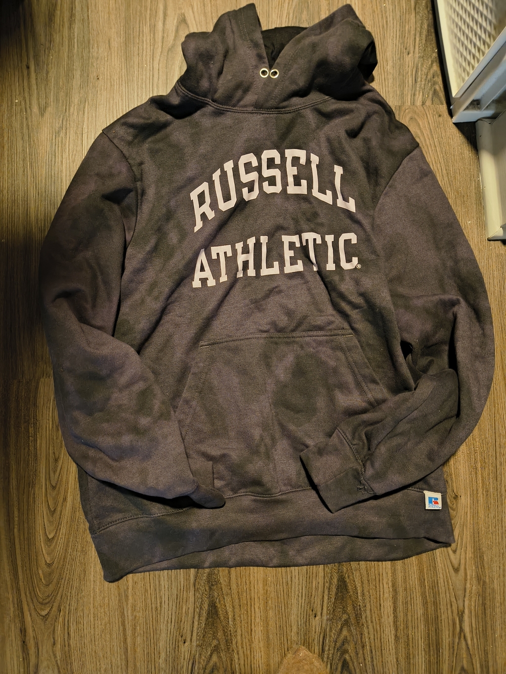 Russell Athletic Men's Hoodie Jacket in Dark Charcoal